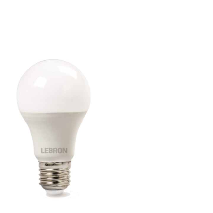 LED лампа LEBRON L-A65, 15W, Е27, 6500K, 1350Lm