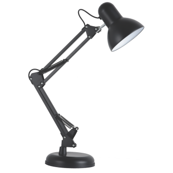 Лампа настільна телескопічна LEBRON L-TL-Tel, E27, 40W, чорна