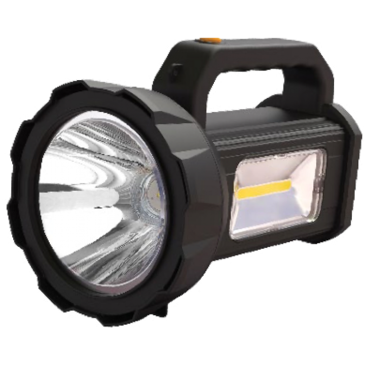 LED ліхтар прожекторний переносний акумуляторний LEBRON L-HL-77, ABS, 4W/7W+3W COB, 3000mAh