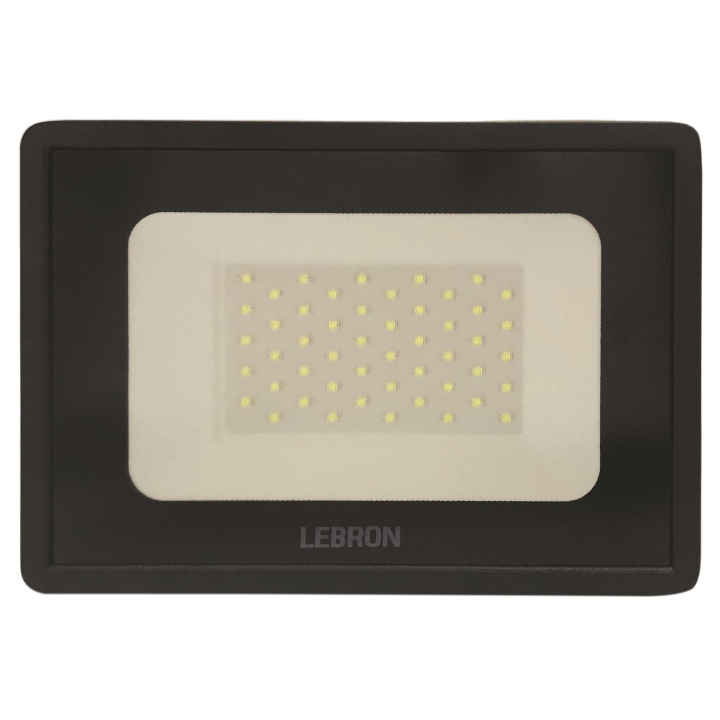 LED прожектор Lebron LF, 50W,  6000K, 4250Lm, 185-240V