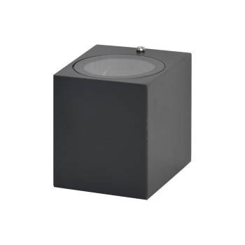 Світильник VELMAX V-WL-35, max 35W, GU10, 220V, IP54, чорний