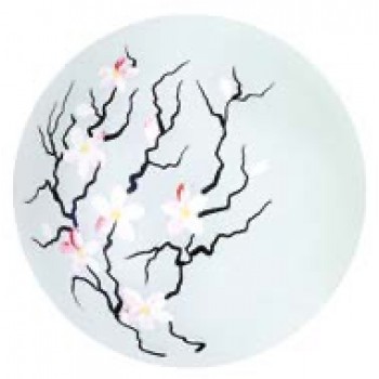 Світильник закритого типу, скло-метал, Е27, 60W, 150х100мм, 05SV-10 сакура рожева