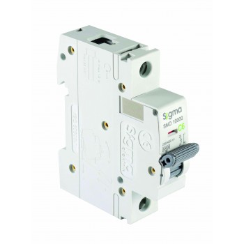 Авт. вимикач SIGMA 10кА, 1Р, 63А "С" (1SMD163C)