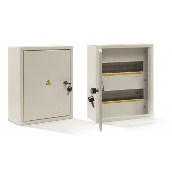 Шафа метал. 24х, (275x312x106 мм), в/у, ключ, "СВІТ-БУД електро"