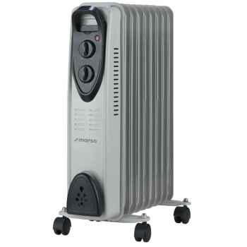 Обігрівач масляний MARSO, 3 режими 800/1200/2000W, 9 секцій