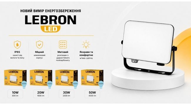 Надійне світло для вулиці та робочих зон