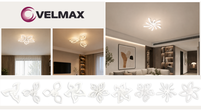 Нові SMART світильники VELMAX