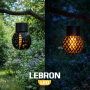 LED світильник LEBRON L-SL-18196, садовий підвісний з сонячною панеллю, Ni-MH 100mAh, IP44