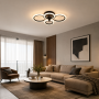 LED світильник VELMAX V-CL-NAOMI-R-65S, max 65W, 3000K-6500K, пульт, блок живлення, 230V