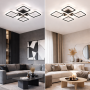 LED світильник VELMAX V-CL-NAOMI-S-65S, max 65W, 3000K-6500K, пульт, блок живлення, 230V