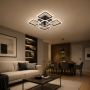 LED світильник VELMAX V-CL-NAOMI-S-90S, max 90W, 3000K-6500K, пульт, блок живлення, 230V