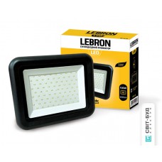 LED прожектор Lebron LF, 100W,6500K, 8000Lm, кут 120°, 170-265V