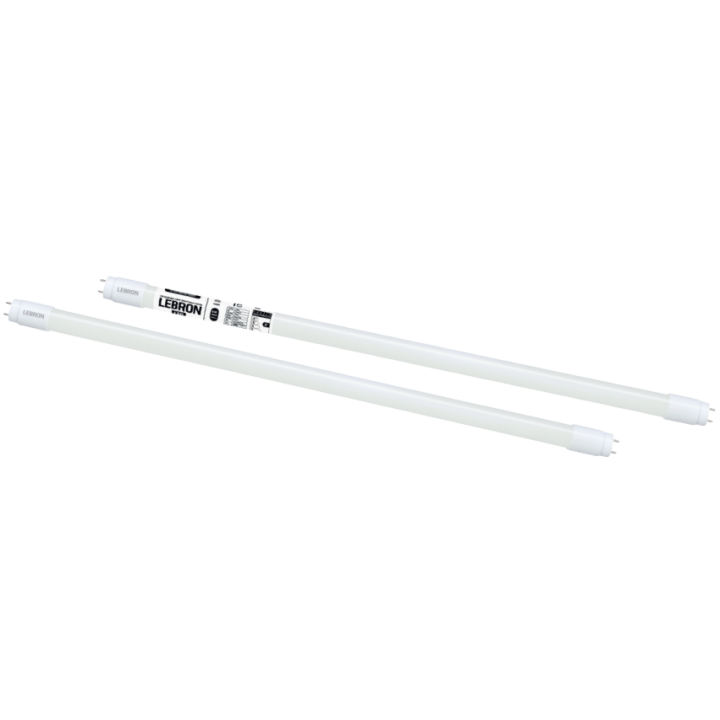 LED лампа Lebron L-Т8, 18W, 1200мм, G13, 6200K, 1800Lm