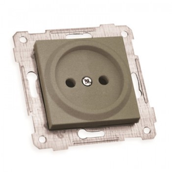 Механізм розетки б/з, 16А, RITA, Mutlusan, "графіт", (2200 601 0295)