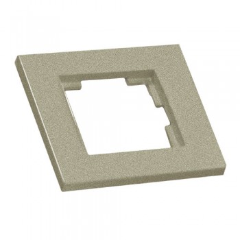 Рамка одномісна RITA, Mutlusan, "титан", (2220 800 1183)