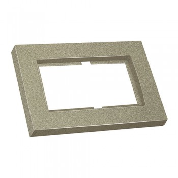 Рамка подвійна RITA, Mutlusan,  "титан", (2220 820 1283)