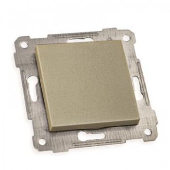 Механізм  заглушки розетки RITA, Mutlusan, титан, (2200 121 0283)