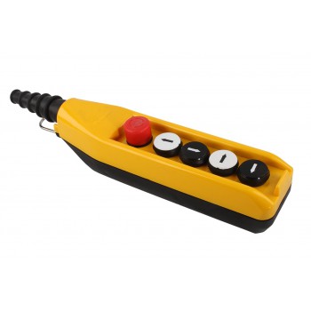 Пульт управління тельферний на 6 кнопок + кноп. блок , 4А, IP 65, Mutlusan, (010 092 000006)