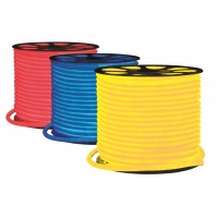 Світлодіодна стрічка NEON LEBRON L-NS, 300°, 14мм, SMD 2835, 120LED 7W/m, AC220V, синій, ІР65, (1м)