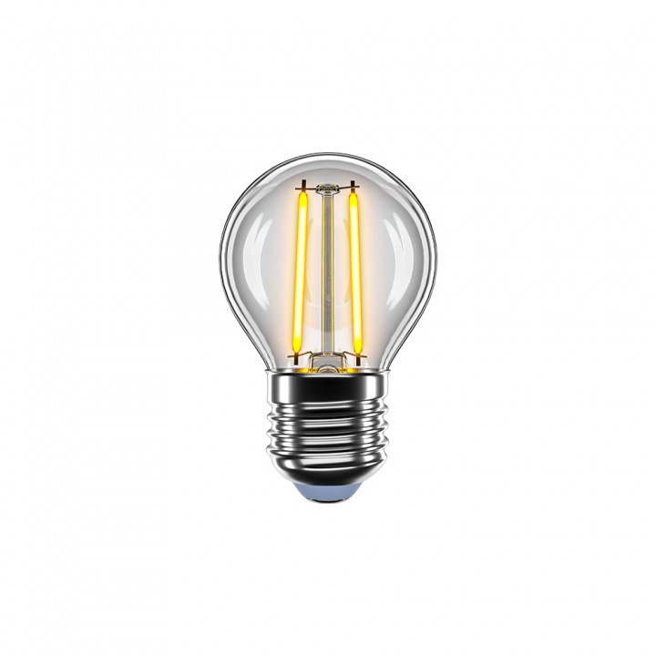LED лампа філаментна VELMAX V-Filament-G45, 2W, E27, 4100К, 200Lm