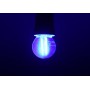 LED лампа VELMAX V-Filament-G45, 2W, E27, синя, 200Lm