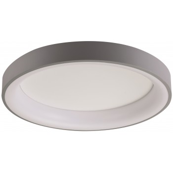 LED світильник VELMAX V-СL-VERONA-R-Gr, max 40W*2, 2700K-6500K, пульт ДК, сірий, 230V