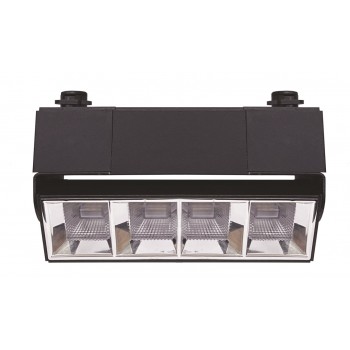 LED світильник VELMAX V-TRL-LA-1041Bl, 10W, 4100K, чорний, 230V