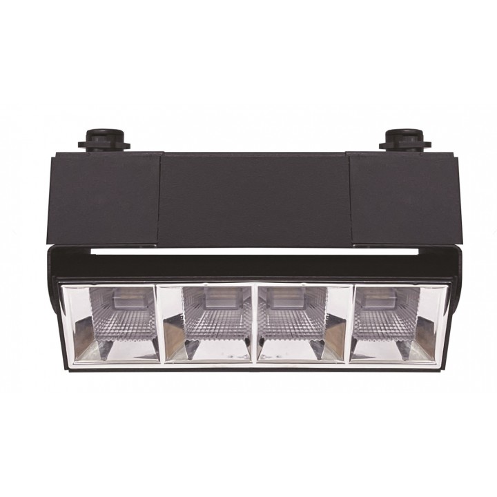 LED світильник VELMAX V-TRL-LA, 10W, 4100K, чорний, 230V