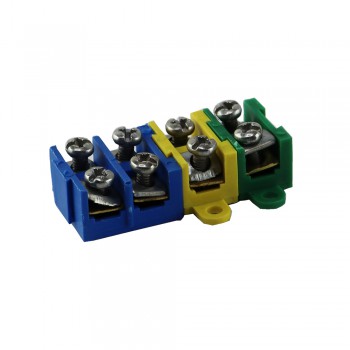 Клемна колодка 4х4 мм2 (2+1+1)  набірна