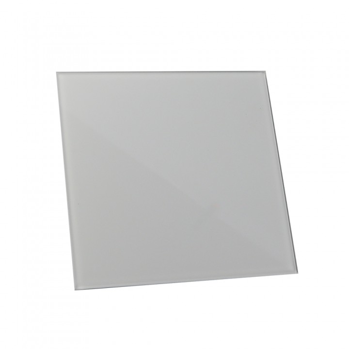 Панель универсальная к вент. dRim D 100 / 125мм, стекло, белый