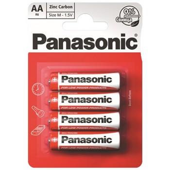 Батарейка R03 RED ZINC, PANASONIC (R03REL/4BP)