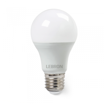 LED лампа LEBRON L-A60-122741, 12W, Е27, 4100K, СВЧ датчик руху, 230V