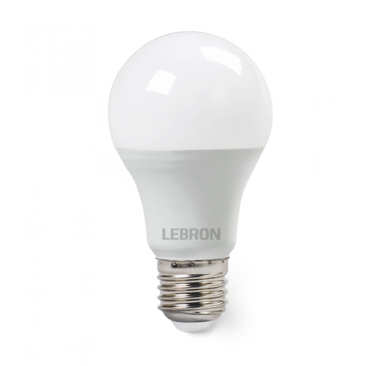 LED лампа LEBRON L-A60, 10W, Е27, 6500K, 900Lm