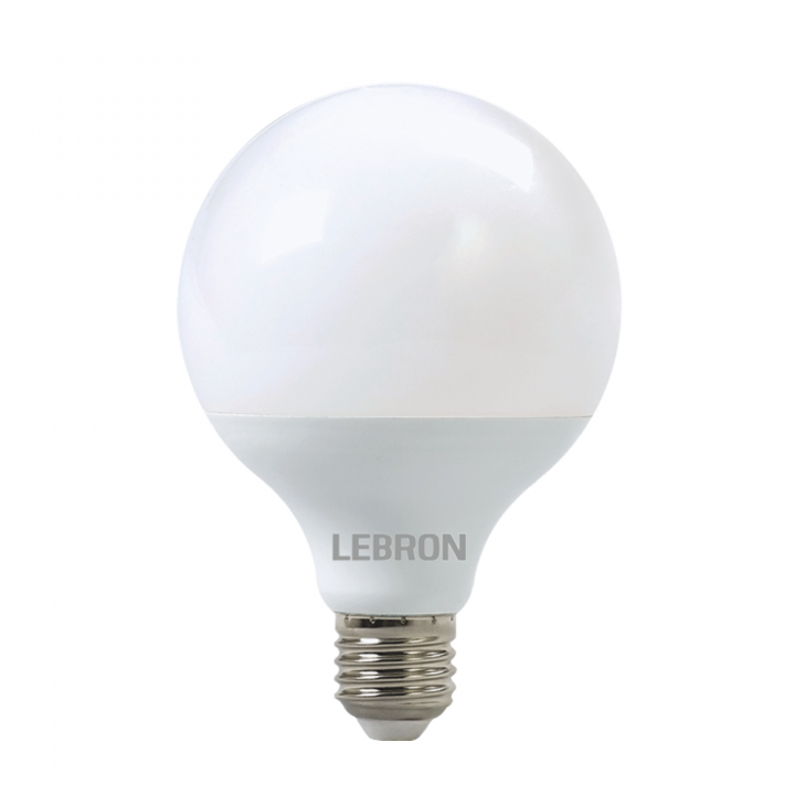 LED лампа LEBRON L-G125, 18W, 220V, Е27, 4100K, 1530Lm