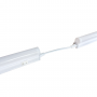 LED світильник LEBRON L-T5-PL-1241, 12W, 4100K, конектор, шнур живлення, кріплення, 230V