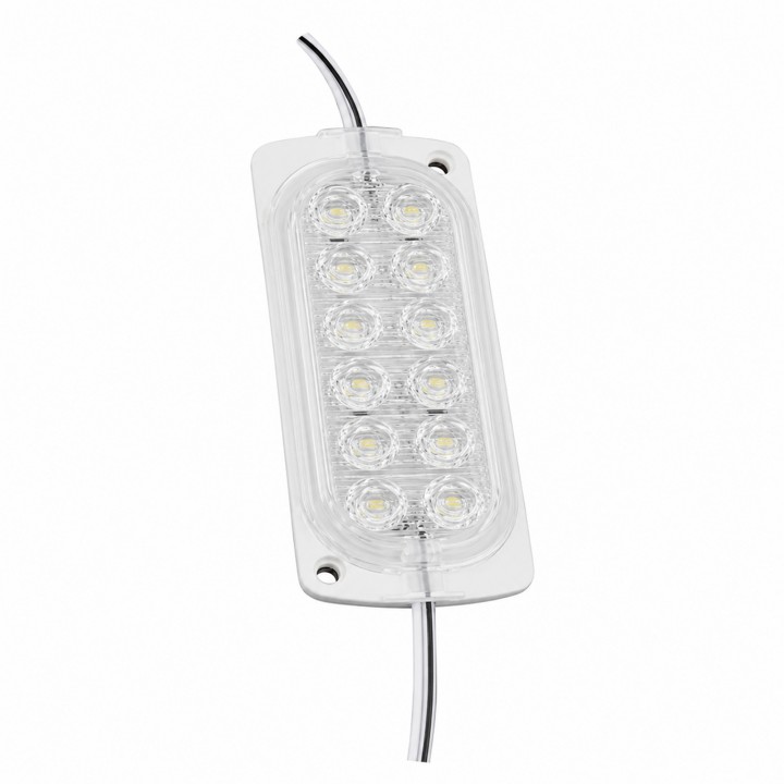 Світлодіодний модуль LEBRON L-LM12CB, SMD2835, 3,2W, DC12V, ІР65.