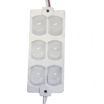 Світлодіодний модуль LEBRON L-LM6SP mini, SMD2835, 2,4W, DC12V, ІР65.