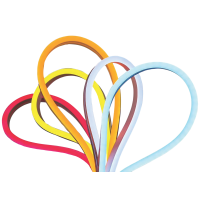 Світлодіодна стрічка NEON LEBRON L-NS, 8x16мм, SMD 2835, 120LED 7W/m, AC220V, жовтий лимонний, ІР65, (1м)