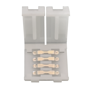 З'єднувач (зажим) LEBRON L-CLIP для світлодіодних стрічок RGB 10мм (10шт)