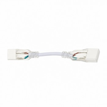 З'єднувач з кабелем LEBRON L-CLIP для стрічки NEON light AC220V, 8x16мм