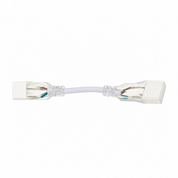 З'єднувач з кабелем LEBRON L-CLIP для стрічки NEON light AC220V, 8x16мм