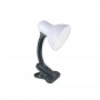 Лампа настільна з кліпсою LEBRON L-TL-Clip, E27, 40W, біла