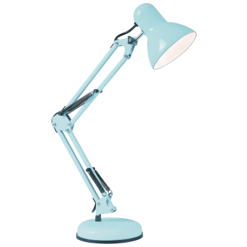 Лампа настільна телескопічна LEBRON L-TL-Tel, E27, 40W, бірюзова