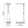 LED лампа настільна LEBRON L-TL-L-09, 3W, 3000-6500K, Li-ion 1200mAh, USB