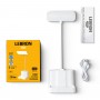 LED лампа настільна LEBRON L-TL-7603, 5W, 3000-6500K, Li-ion 1200mAh, шнур USB, біла