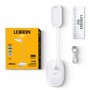 LED лампа настільна LEBRON L-TL-7706WH, 5W, 3000-6500K, Li-ion 2400mAh, шнур USB, біла