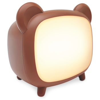 LED світильник нічник LEBRON L-TL-L-80, 3W, 3000-6500K, Li-ion 1200mAh, коричневий, USB