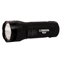 LED ліхтар ручний акумуляторний LEBRON L-HL-10, ABS, чорний, 1W, 250mAh