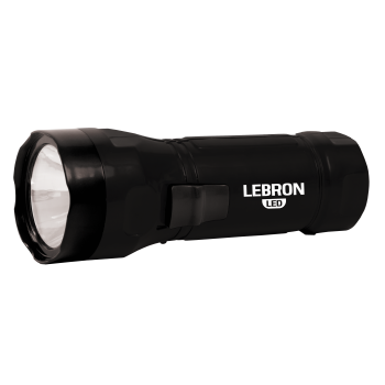 LED ліхтар ручний акумуляторний LEBRON L-HL-10, ABS, чорний, 1W, 250mAh