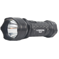 LED ліхтар ручний акумуляторний LEBRON L-HL-12, ABS, чорний, 1W, 250mAh
